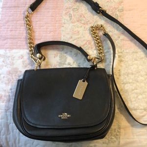 Coach black bag.